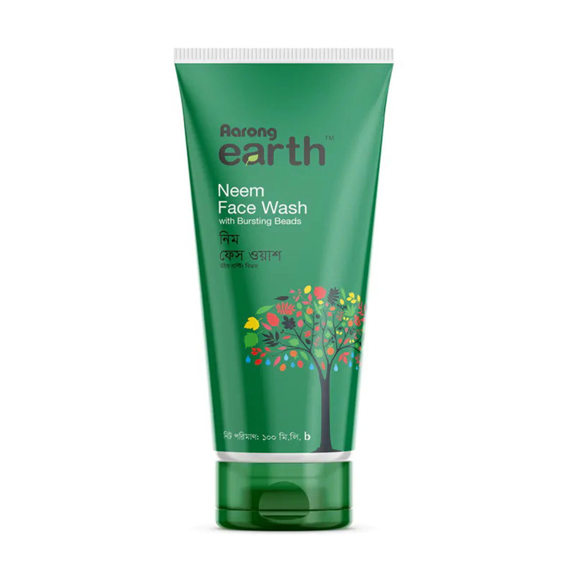 Aarong Earth Neem Face Wash with Bursting Beads (100ml)