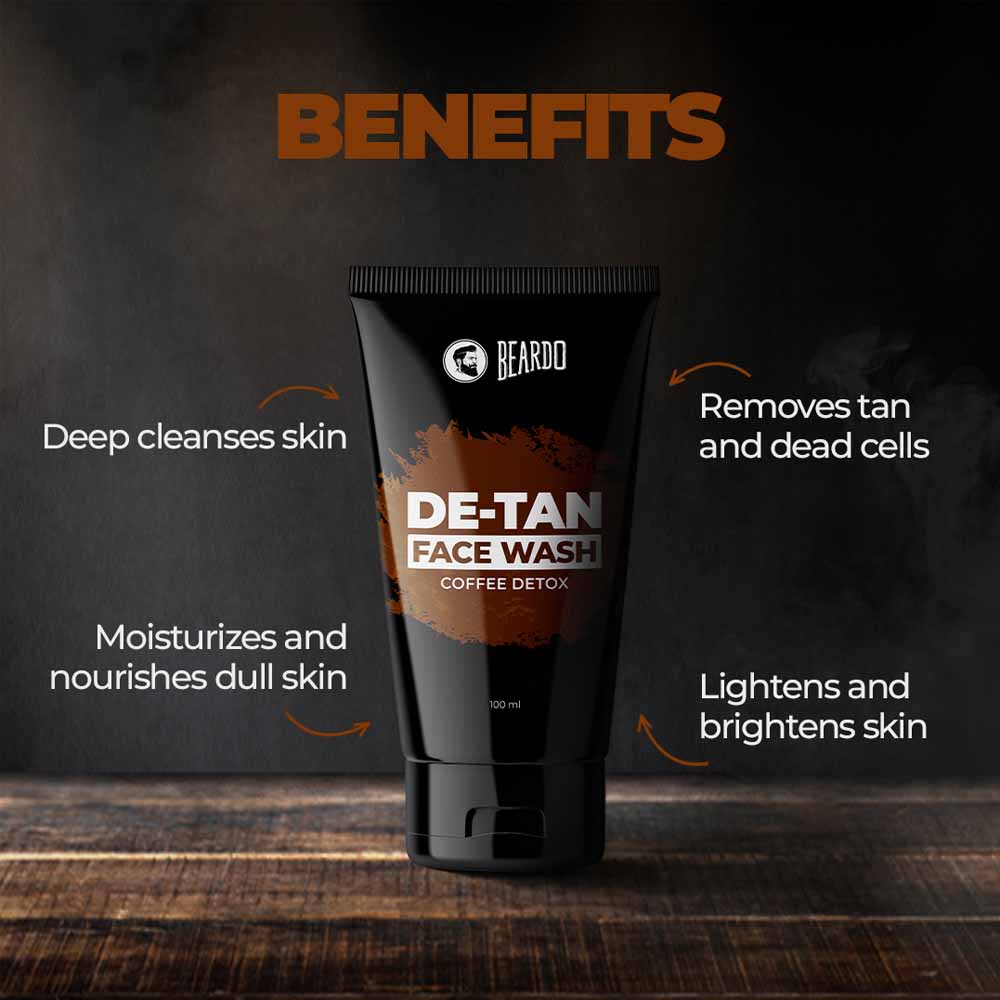 Beardo De-Tan Face Wash For Men (100ml)