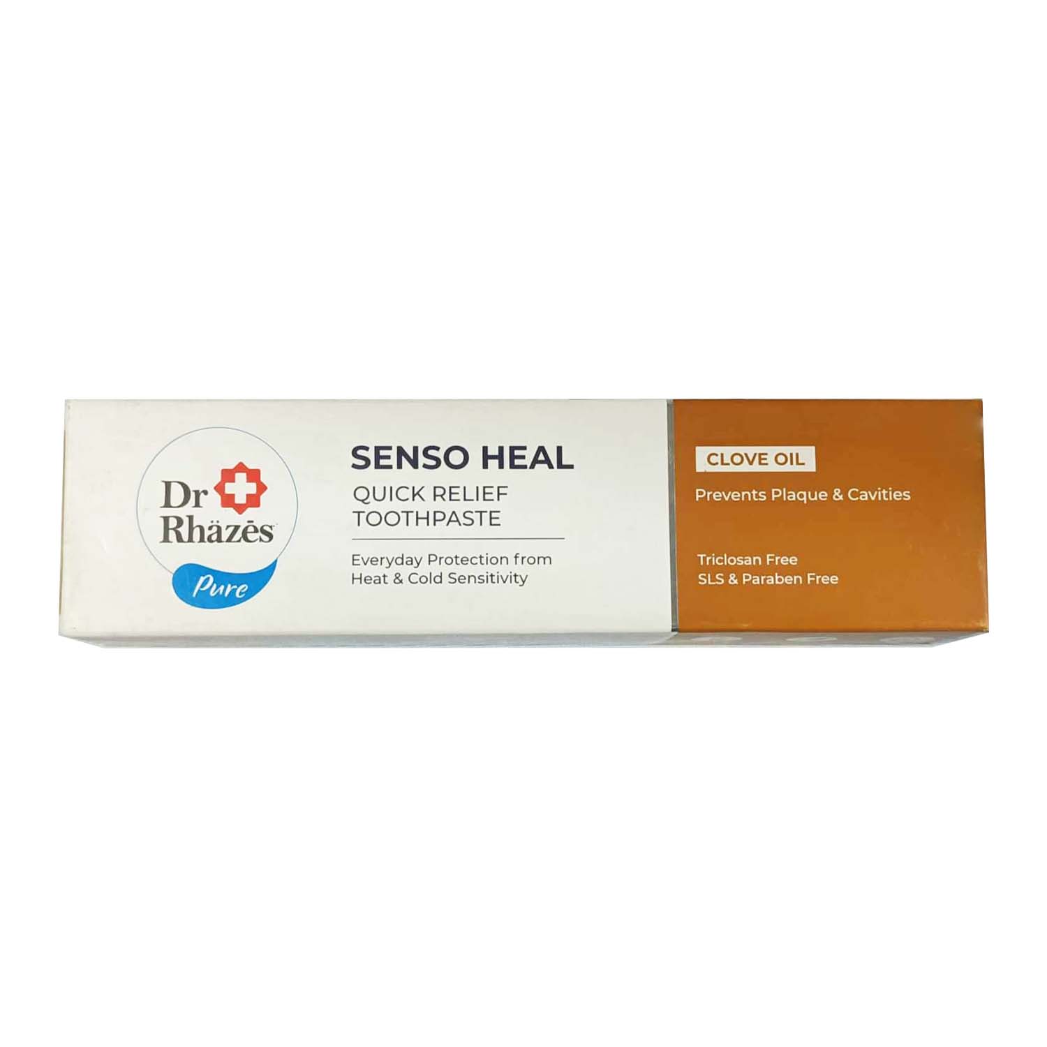 Dr Rhazes Senso Heal Quick Relief Toothpaste (75ml) - Clove Oil