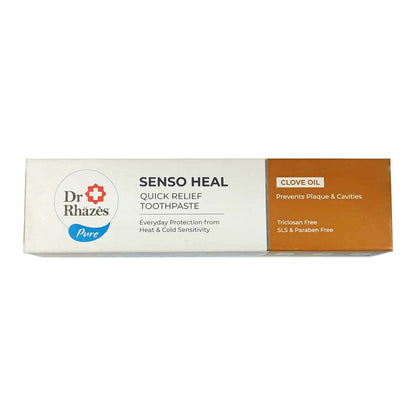 Dr Rhazes Senso Heal Quick Relief Toothpaste (75ml) - Clove Oil