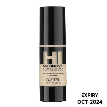 Pastel Profashion Hi Corrector High Coverage Liquid Foundation (30ml)
