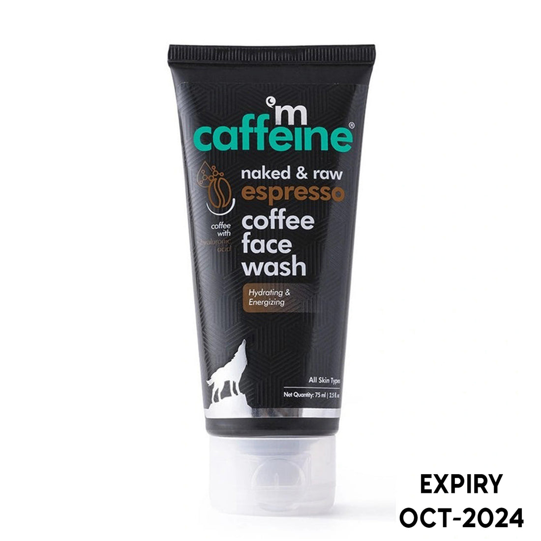 mCaffeine Naked and Raw Espresso Coffee Face Wash (75ml)