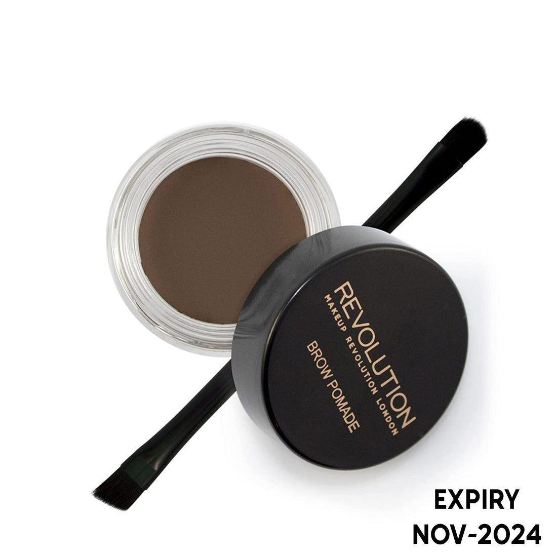 Makeup Revolution Brow Pomade Dark Brown (2.5gm)
