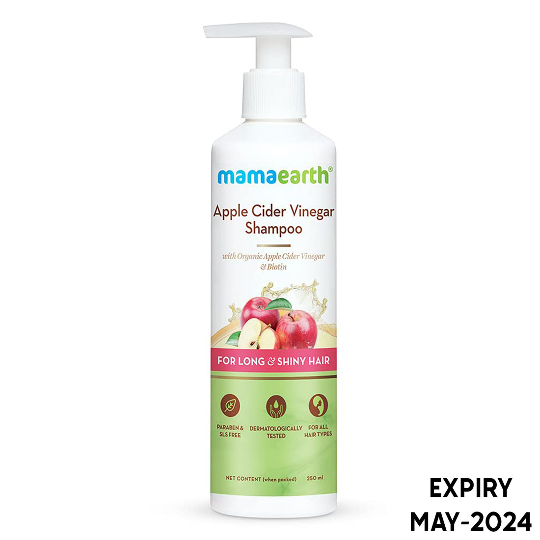 Mamaearth Apple Cider Vinegar Shampoo (250ml)
