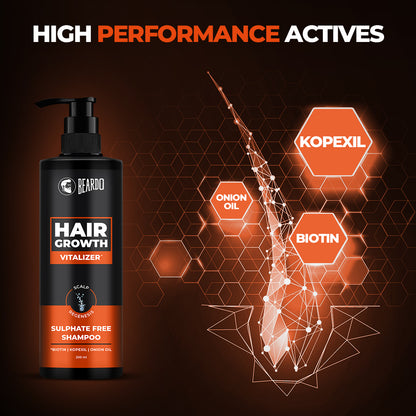 Beardo Hair Growth Vitalizer Shampoo (200ml)