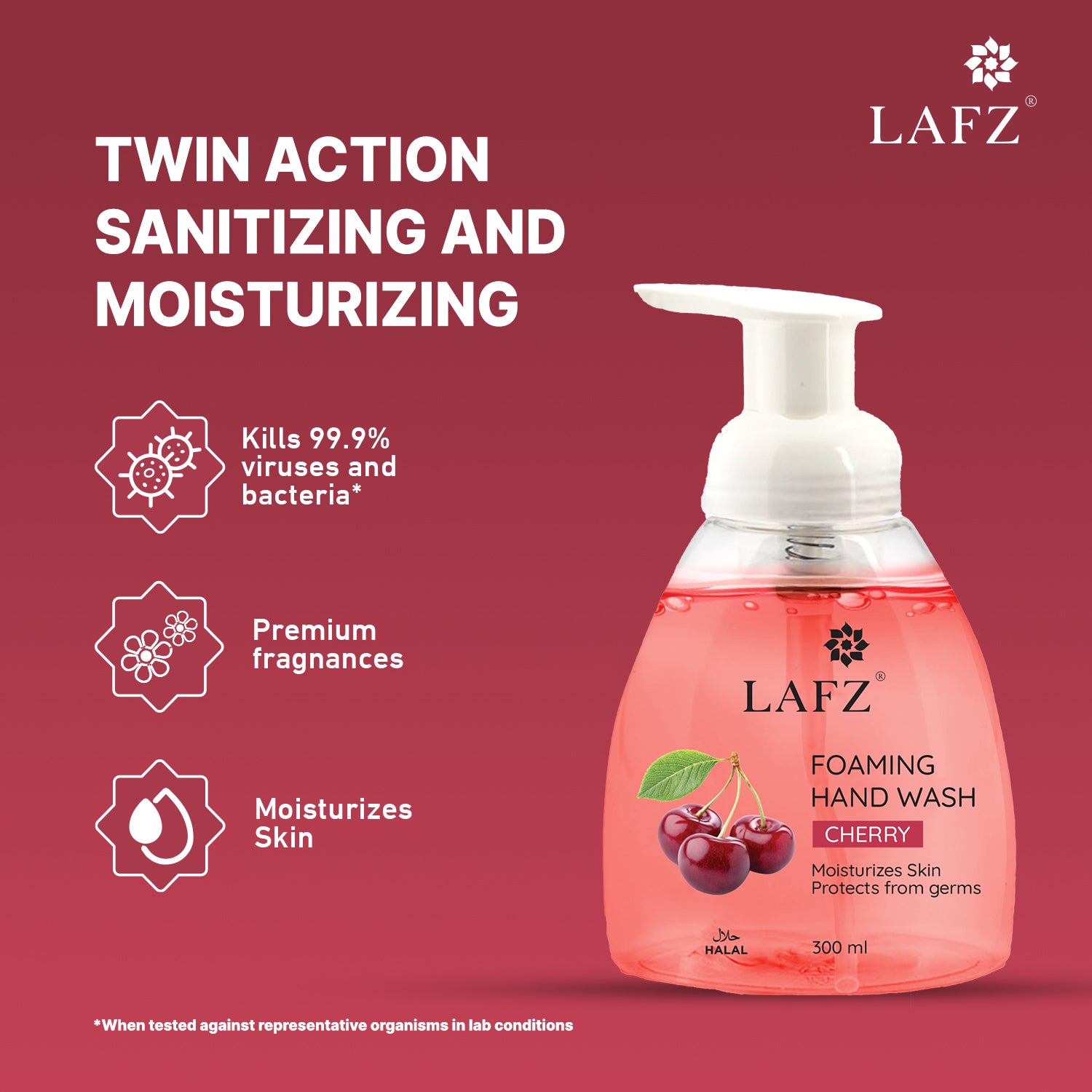 Lafz Foaming Hand Wash Cherry (300ml)