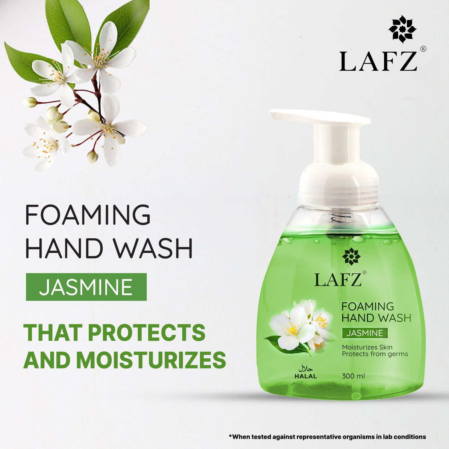Lafz Foaming Hand Wash Jasmine (300ml)