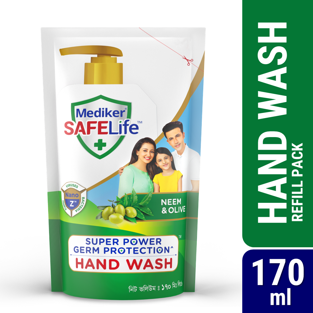 Mediker SafeLife Hand Wash Refill (170ml)
