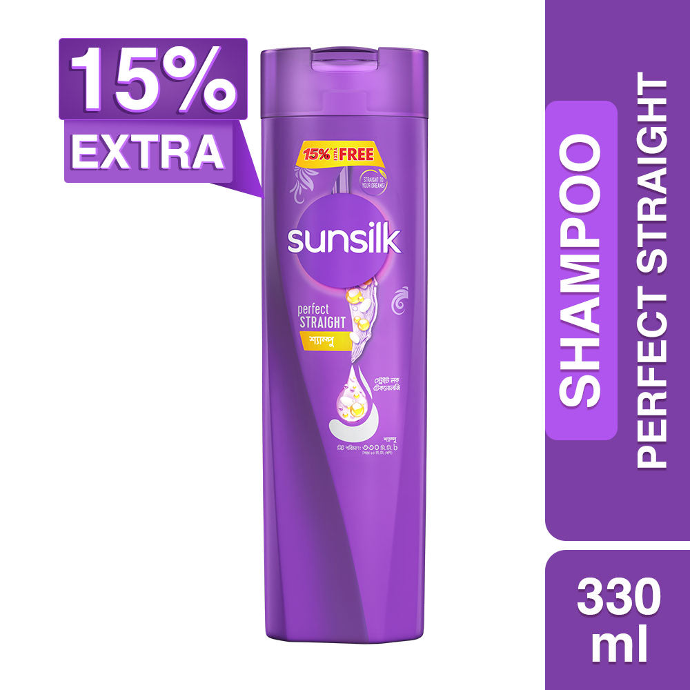 Sunsilk Shampoo Perfect Straight 330ml (15% Extra)