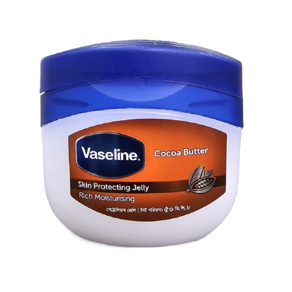Vaseline Blue Seal Petroleum Jelly Cocoa Butter (50ml)