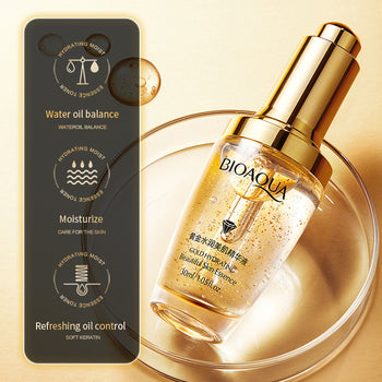 BIOAQUA Gold Hydrating Beautiful Skin Essence Serum (30ml)