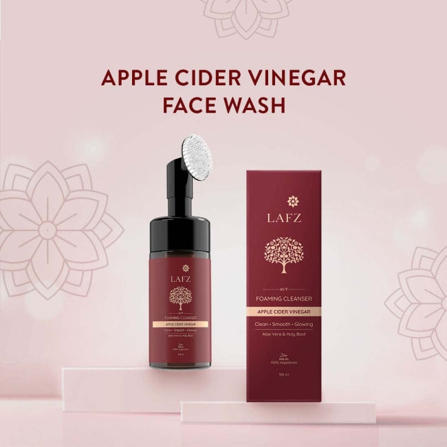 Lafz Foaming Face Wash (100ml) - Apple Cider Vinegar B1G1