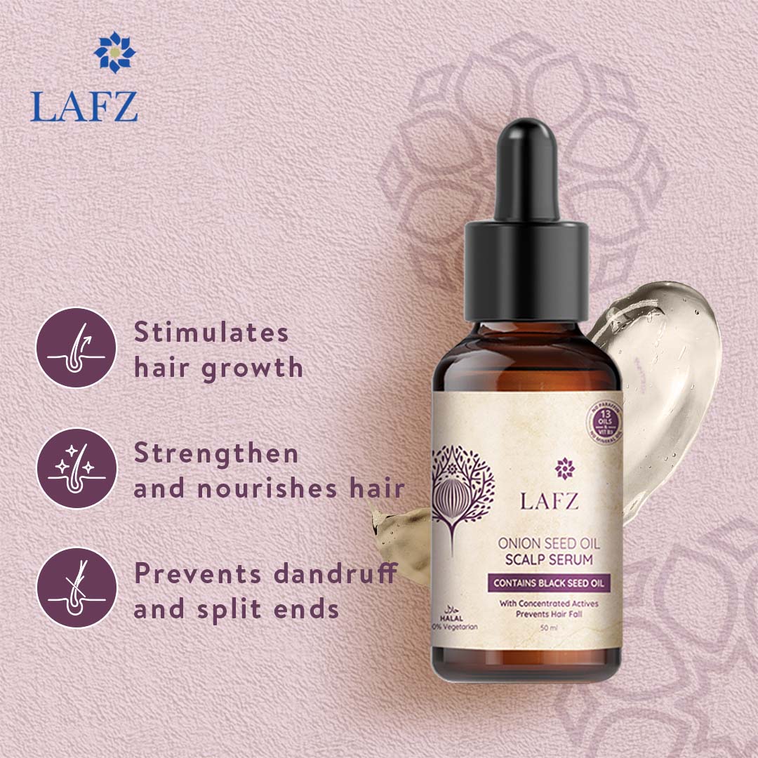 Lafz Onion Seed Hair Serum (50ml)