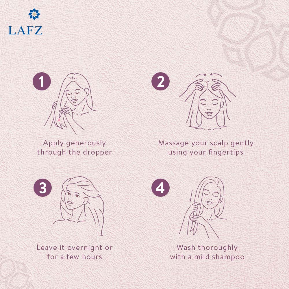Lafz Onion Seed Hair Serum (50ml)