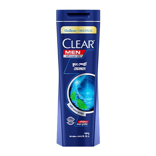 Buy Clear Men Anti Dandruff Shampoo Cool Sport Menthol Online at Best ...