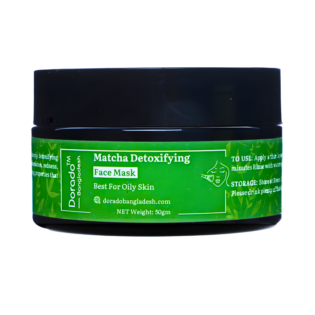 Dorado Matcha Detoxifying Face Mask (50gm)