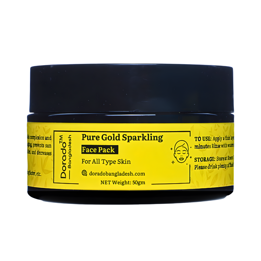 Dorado Pure Gold Sparkling Face Pack (50gm)