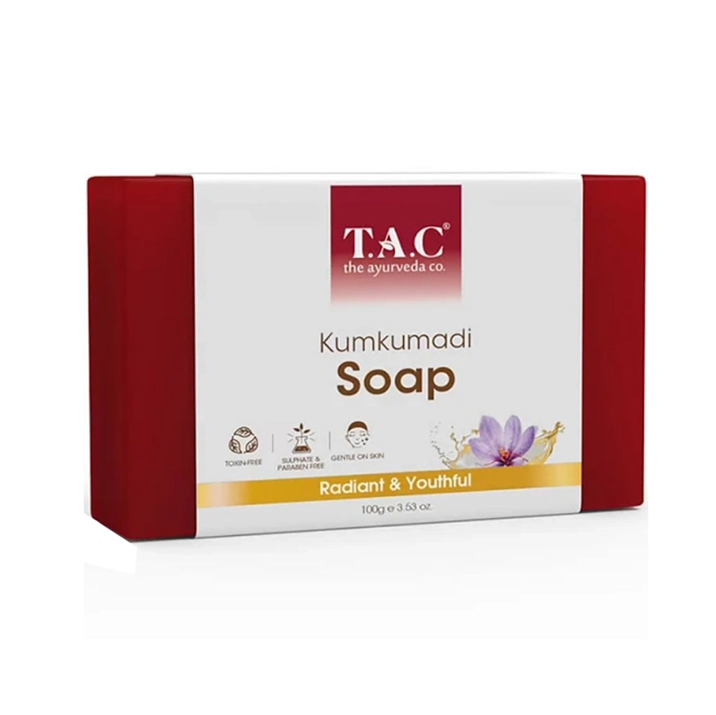 TAC - The Ayurveda Co. Kumkumadi Soap (100gm)