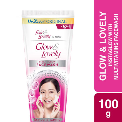Glow &amp; Lovely Instaglow Facewash with Multivitamins