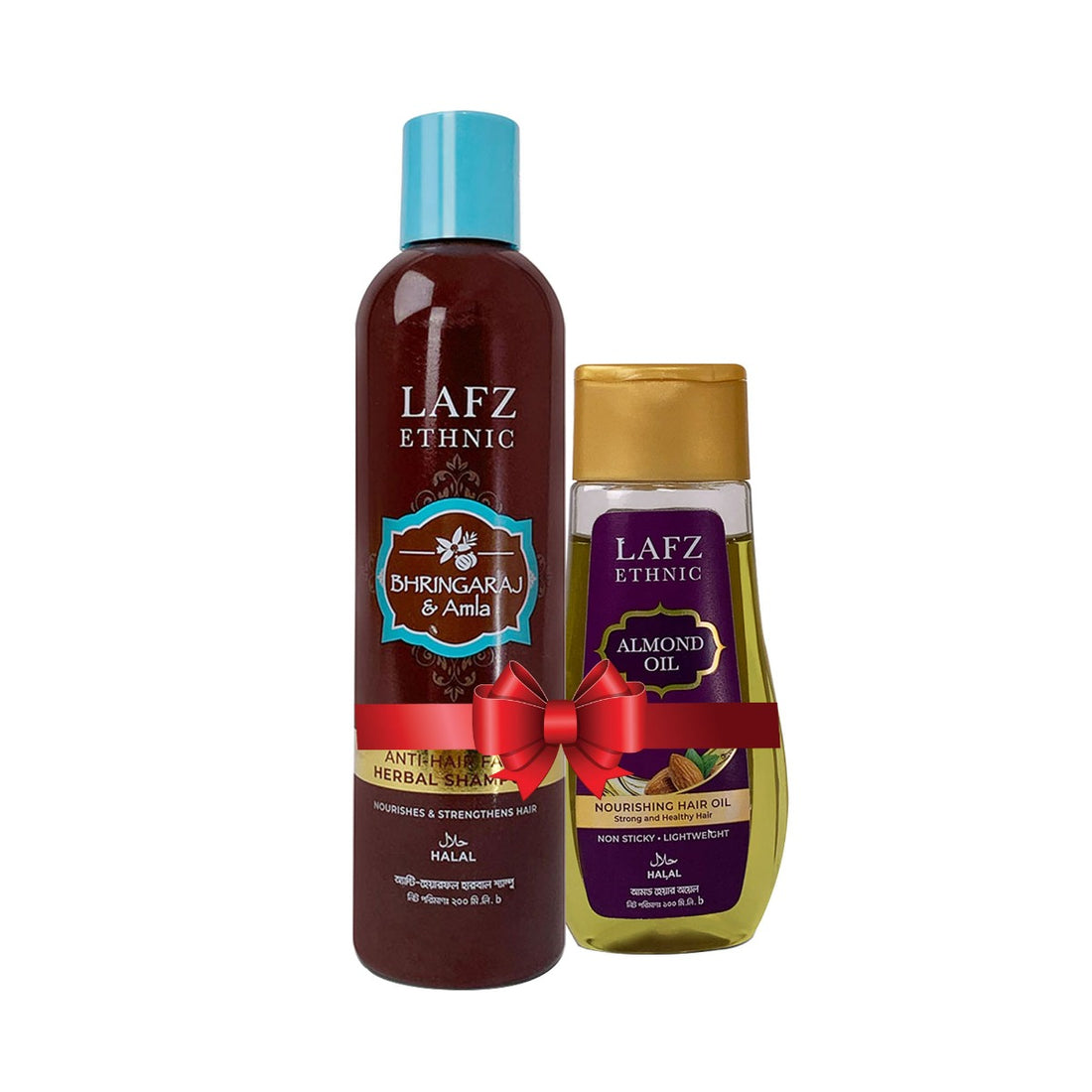 Lafz Ethnic Hair Oil And Shampoo Combo