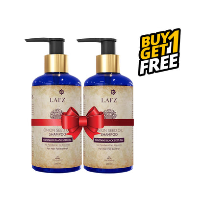 Lafz Onion Seed Oil Shampoo (200ml) B1G1