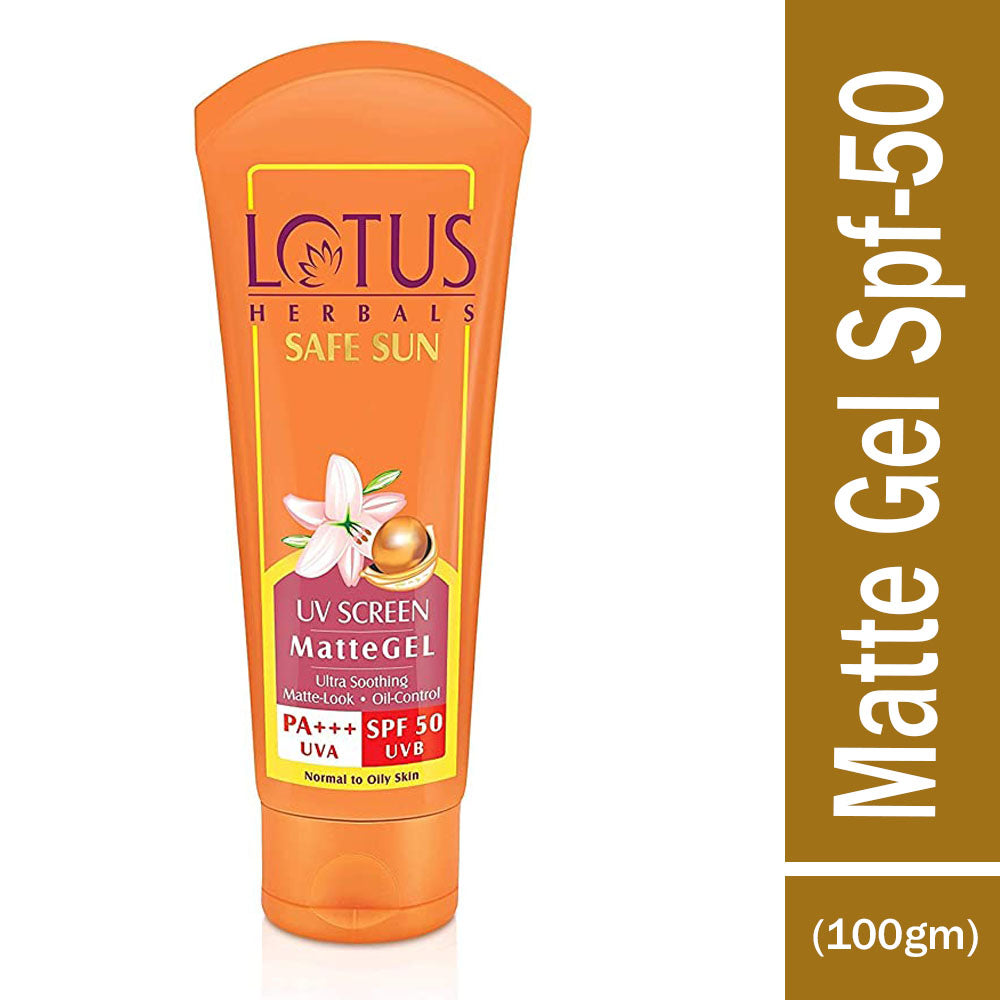 Lotus Herbals Matte Gel Spf-50