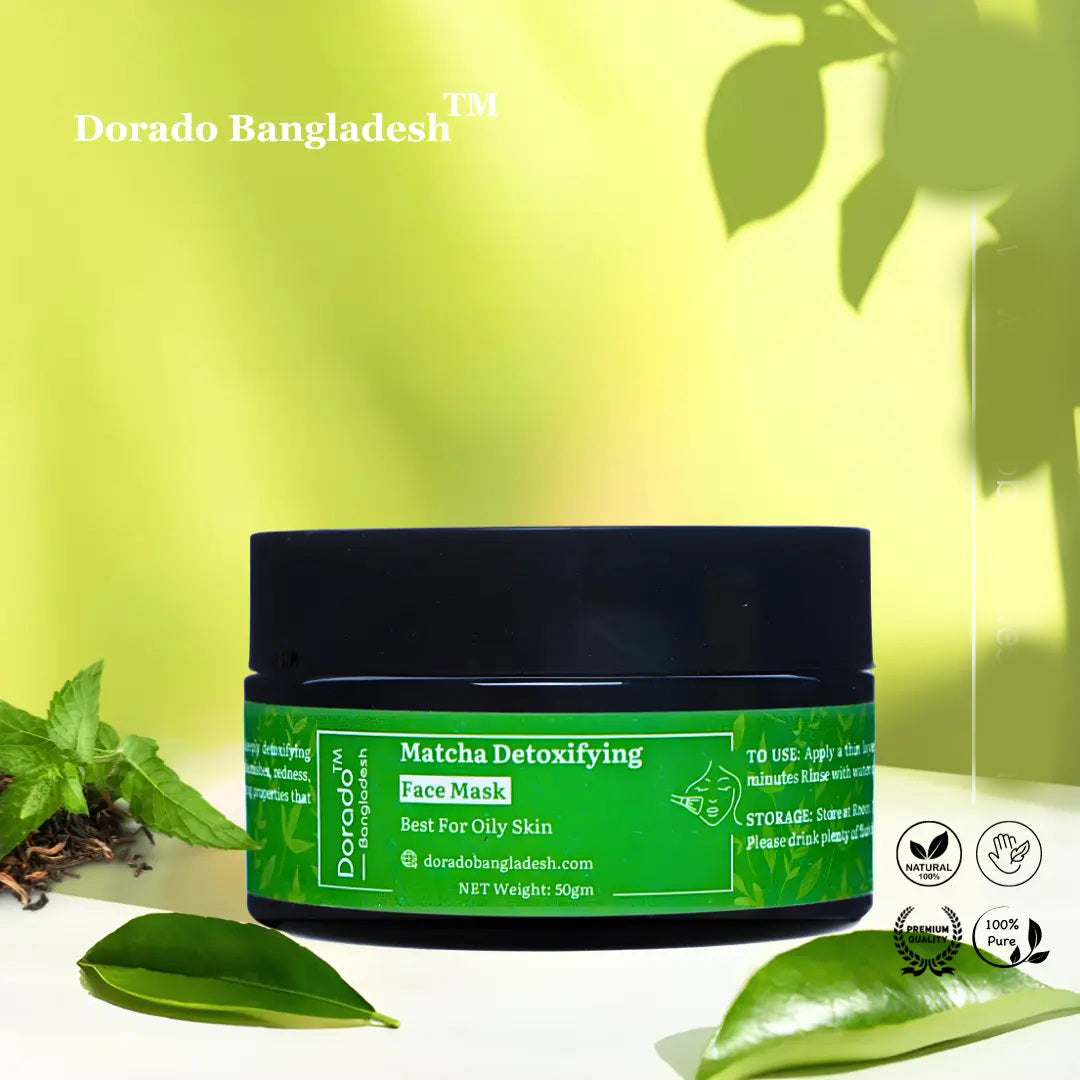 Dorado Matcha Detoxifying Face Mask (50gm)