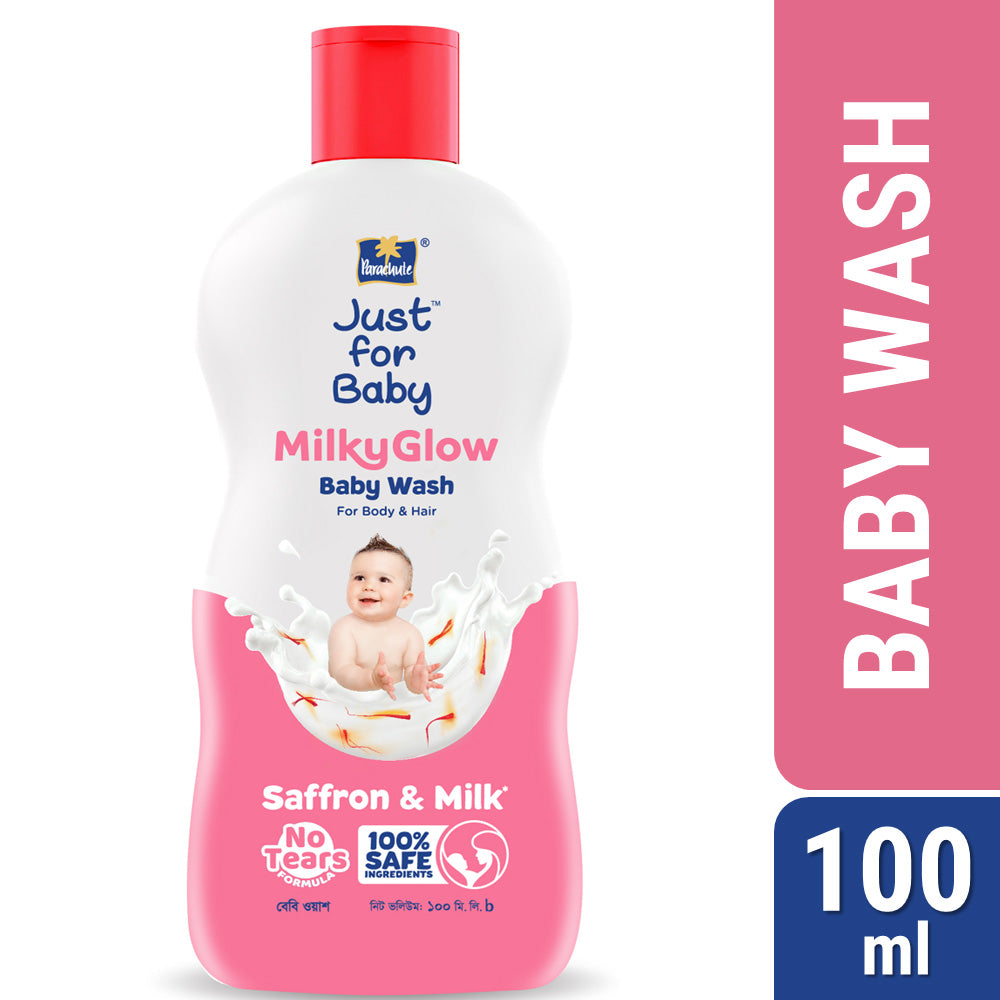 Parachute Just for Baby Milky Glow Baby wash OHSOGO