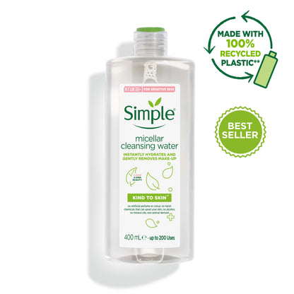 Simple Kind to Skin Micellar Cleansing Water (400ml)