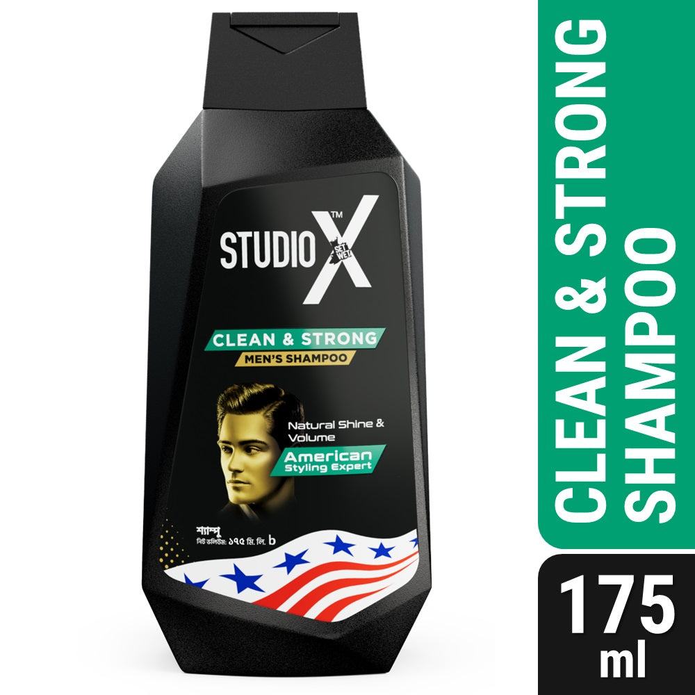 Studio X Clean and Strong Shampoo for Men