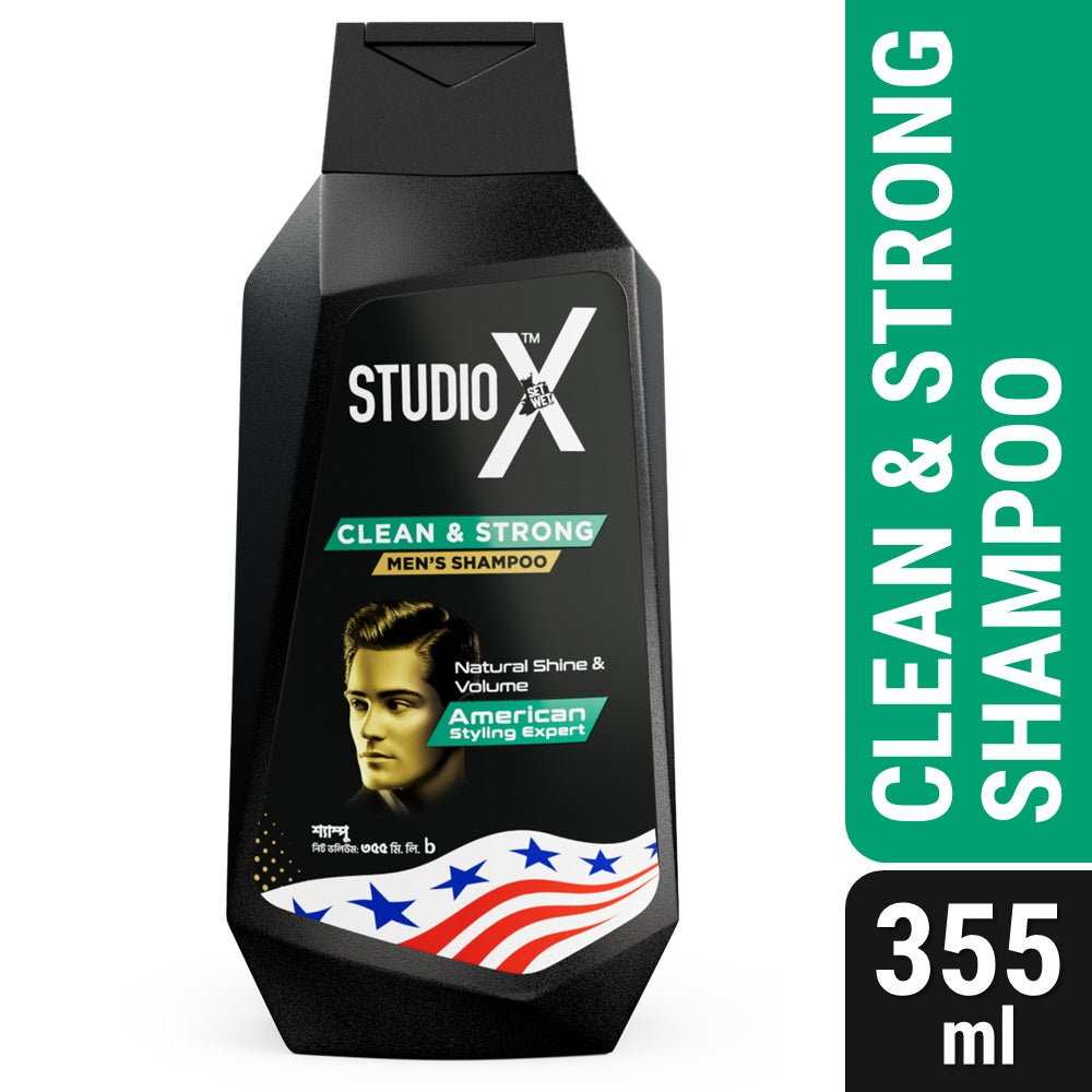 Studio X Clean and Strong Shampoo for Men