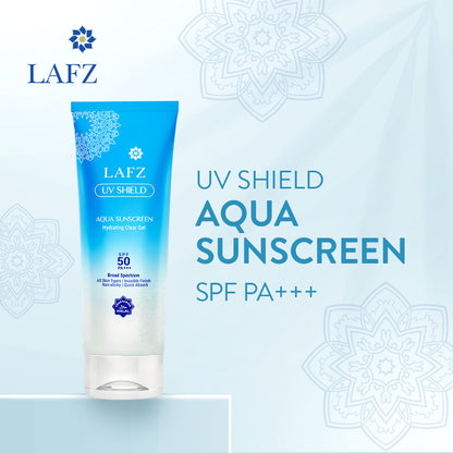 Lafz UV Shield Aqua Sunscreen - 50gm (Pack of 02)