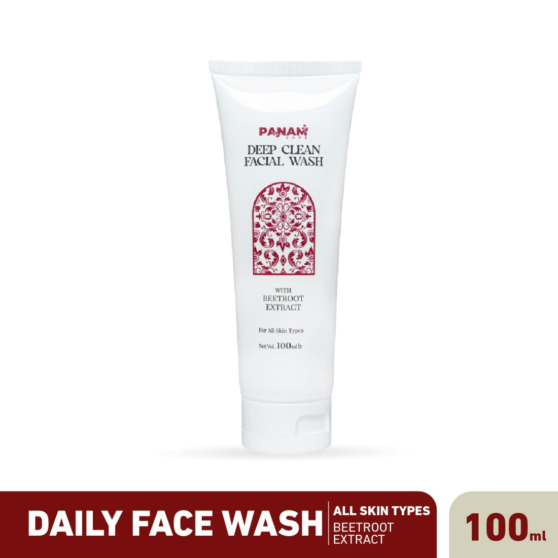Panam Care Deep Clean Facial Wash With Beetroot Extract (100ml)