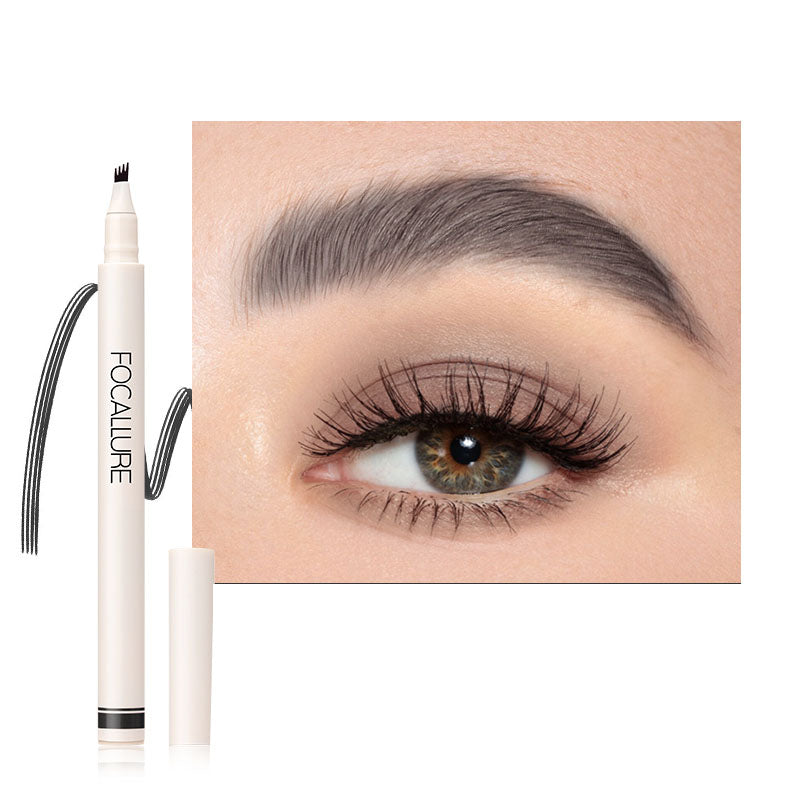 FA 161 - Focallure FLUFFMAX Tinted Brow Ink Pen (0.6ml) - 01 Natural Gray