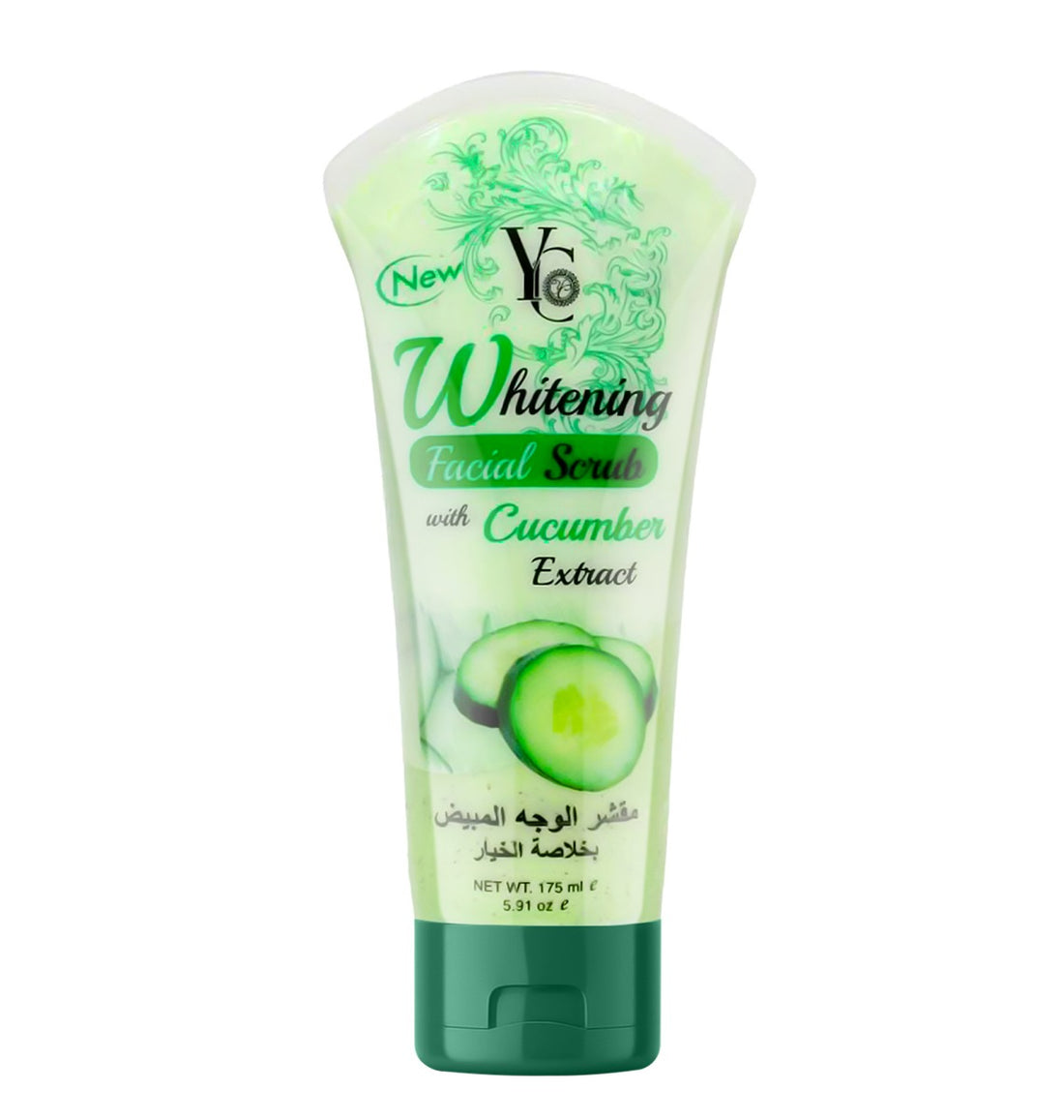 YC Whitening Facial Scrub With Cucumber Extract (175ml)