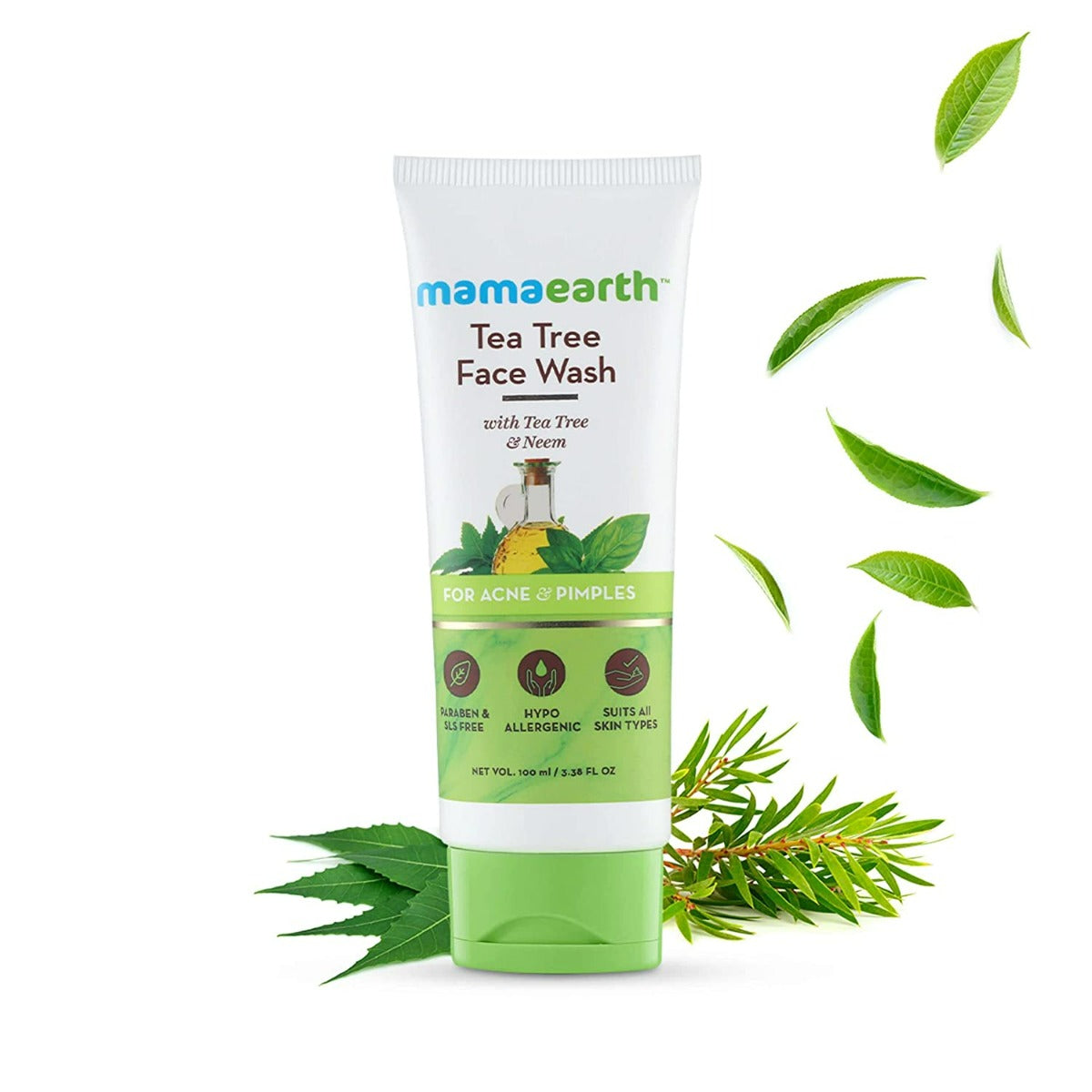 Mamaearth Tea Tree Facewash (100ml)