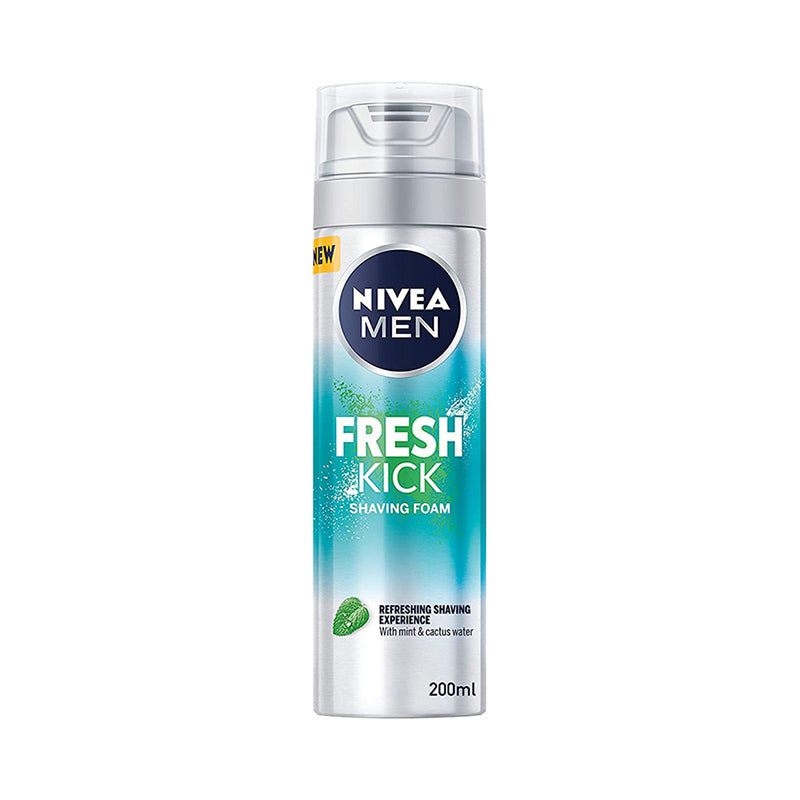 Nivea Men Fresh Kick Shaving Foam (200ml)
