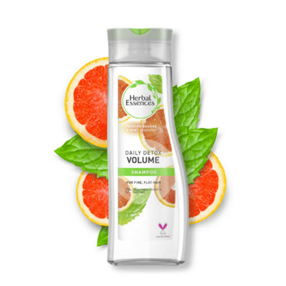 Herbal Essences Daily Detox Volume Crimson Orange and Mint Shampoo (400 ml)