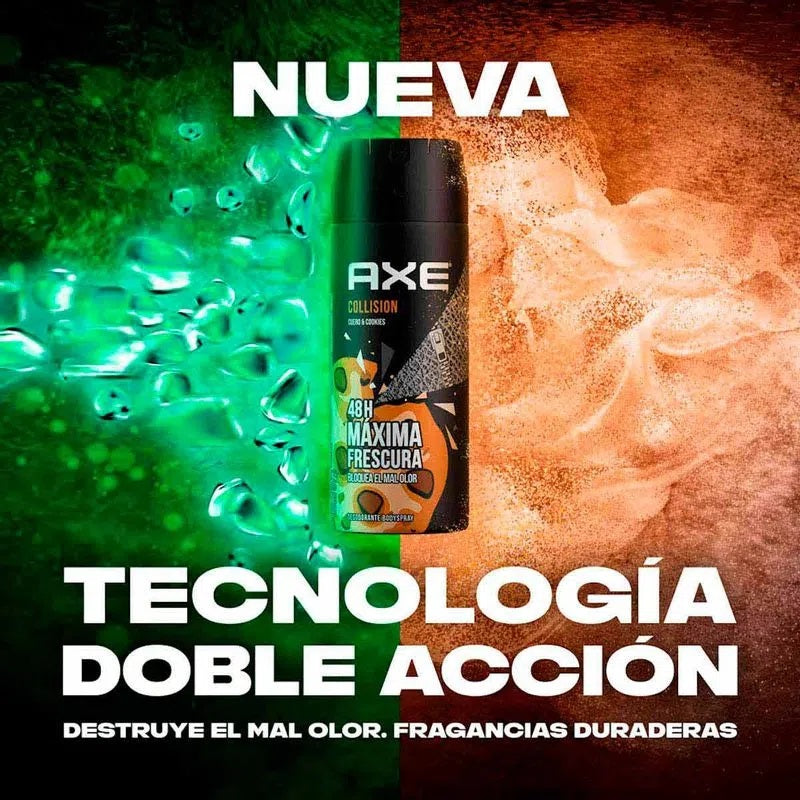 Axe Deo Body Spray Collision Cuero and Cookies (150ml)