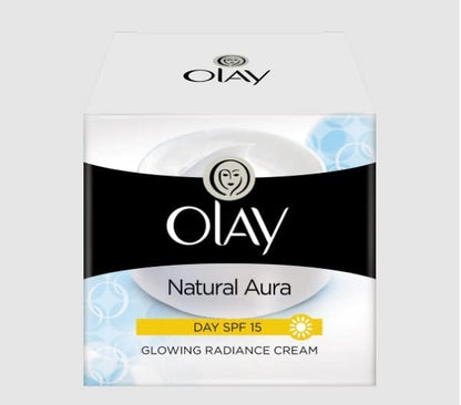 Olay Day Cream Natural Aura Glowing Radiance Cream SPF 15 (50g)
