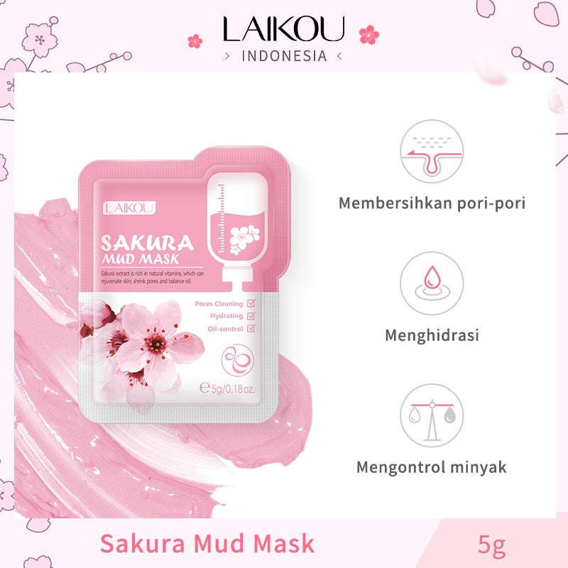 Laikou Sakura Mud Mask (5g)