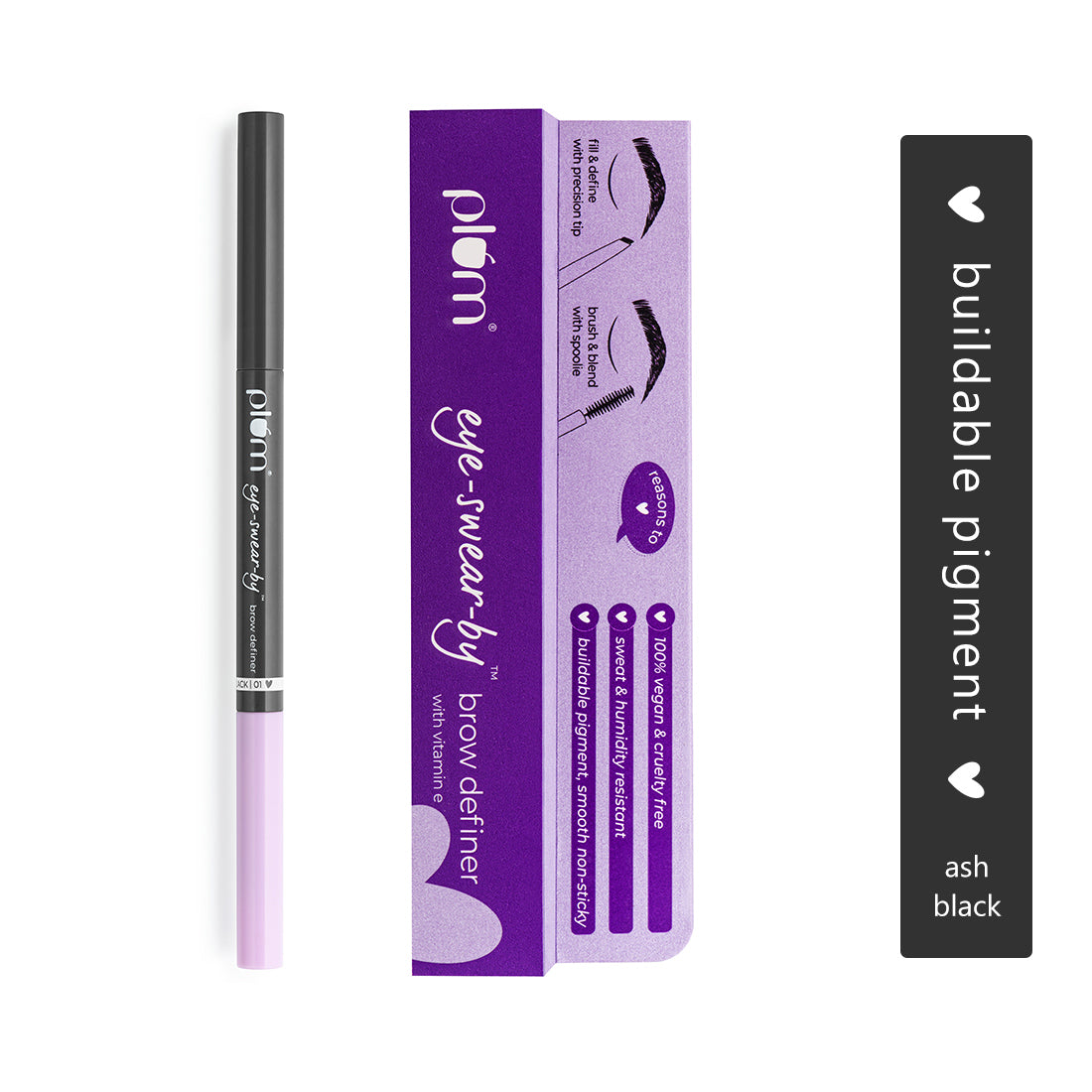 Plum Eye-Swear-By Brow Definer (0.3gm)