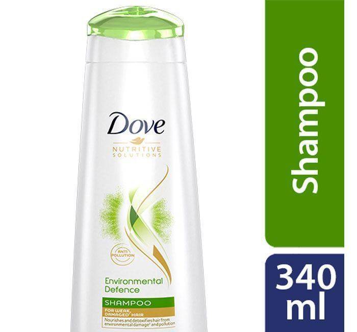 Dove Shampoo Environmental Defense - 340ml (Get Intense Repair Conditioner 50 ml Free)