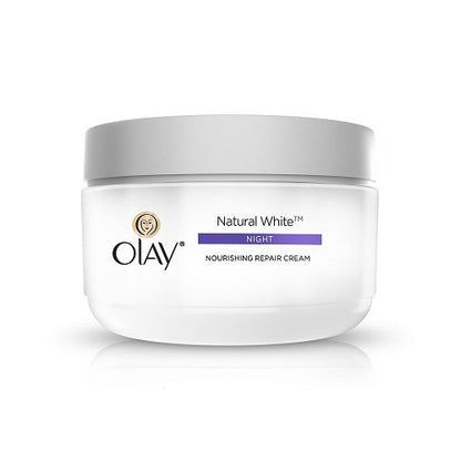 Olay Night Cream: Natural White 7 in 1 Night Cream (50g)