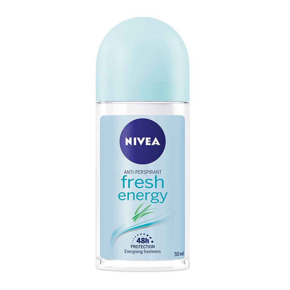 Nivea Fresh Natural Body Spray 150ml and Energy Fresh Roll On 50ml (Combo Pack)