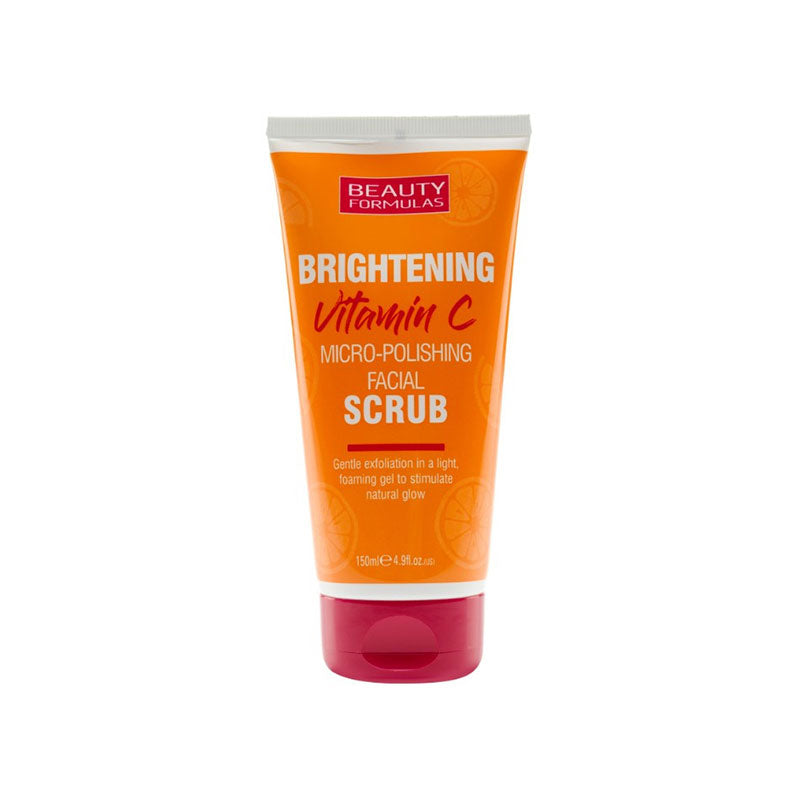 Beauty Formulas Brightening Vitamin C Micro Polishing Facial Scrub (150ml)