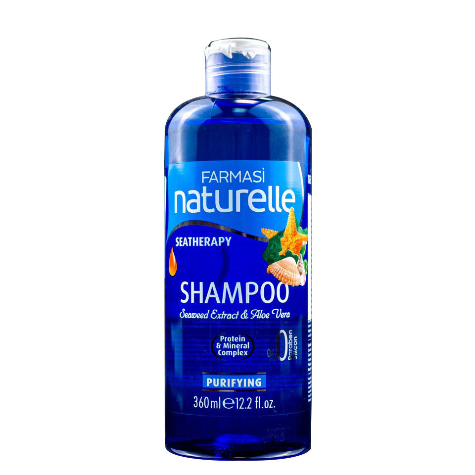 Farmasi Naturelle Purifying Seatherapy Shampoo With Seaweed Extract and Aloe Vera (360ml)