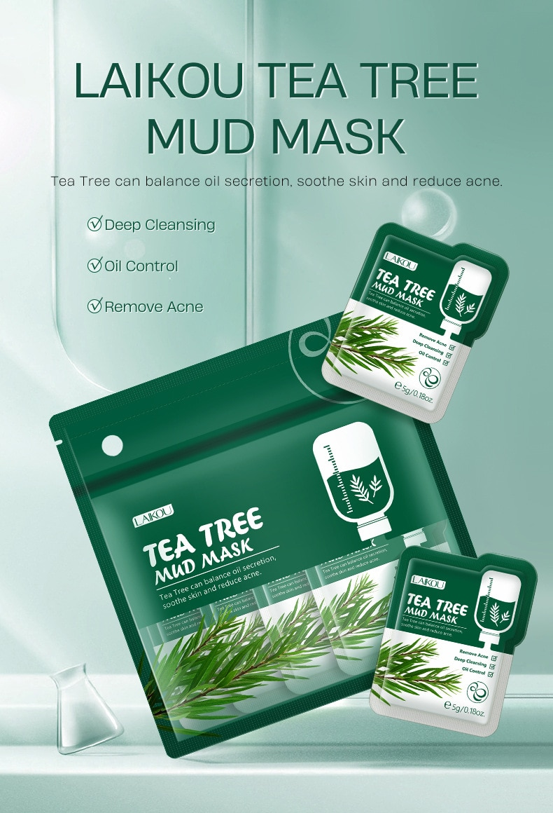 Laikou Tea Tree Mud Mask (12 Pcs)