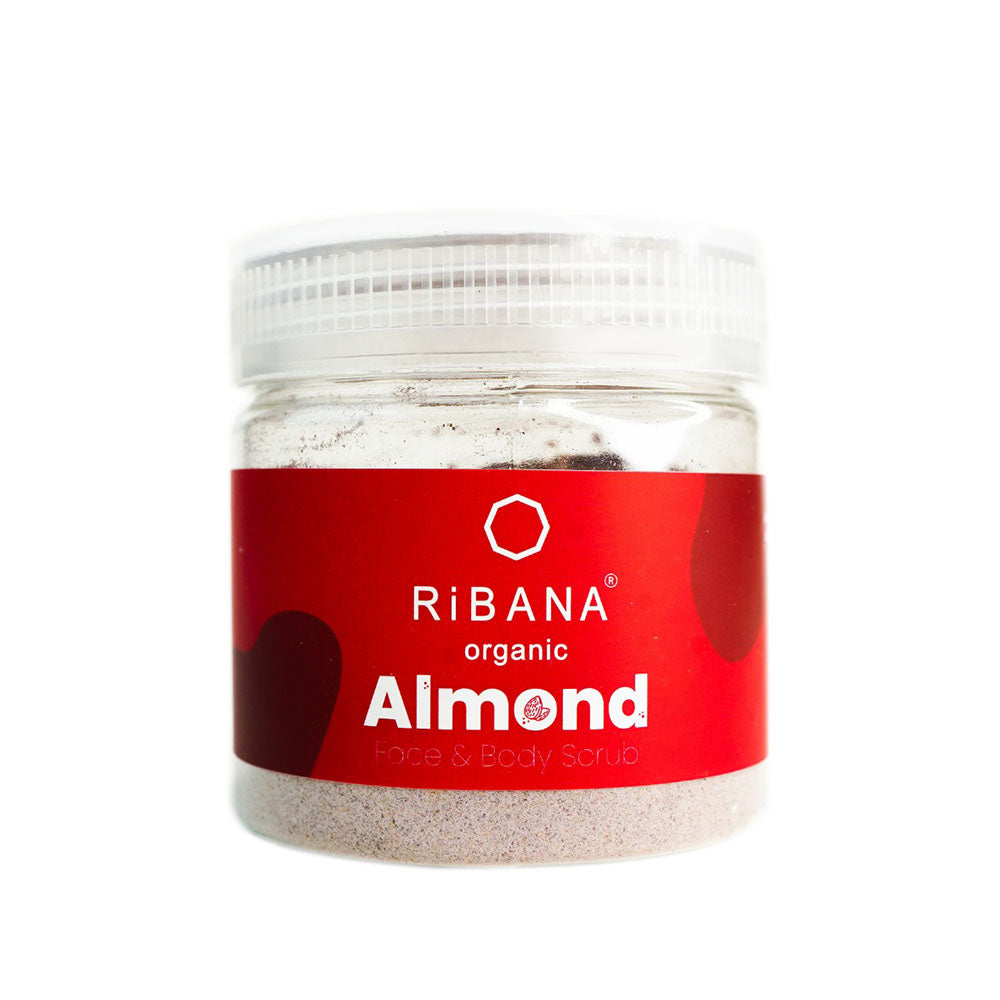 RiBANA Almond Face and Body Scrub (50gm)