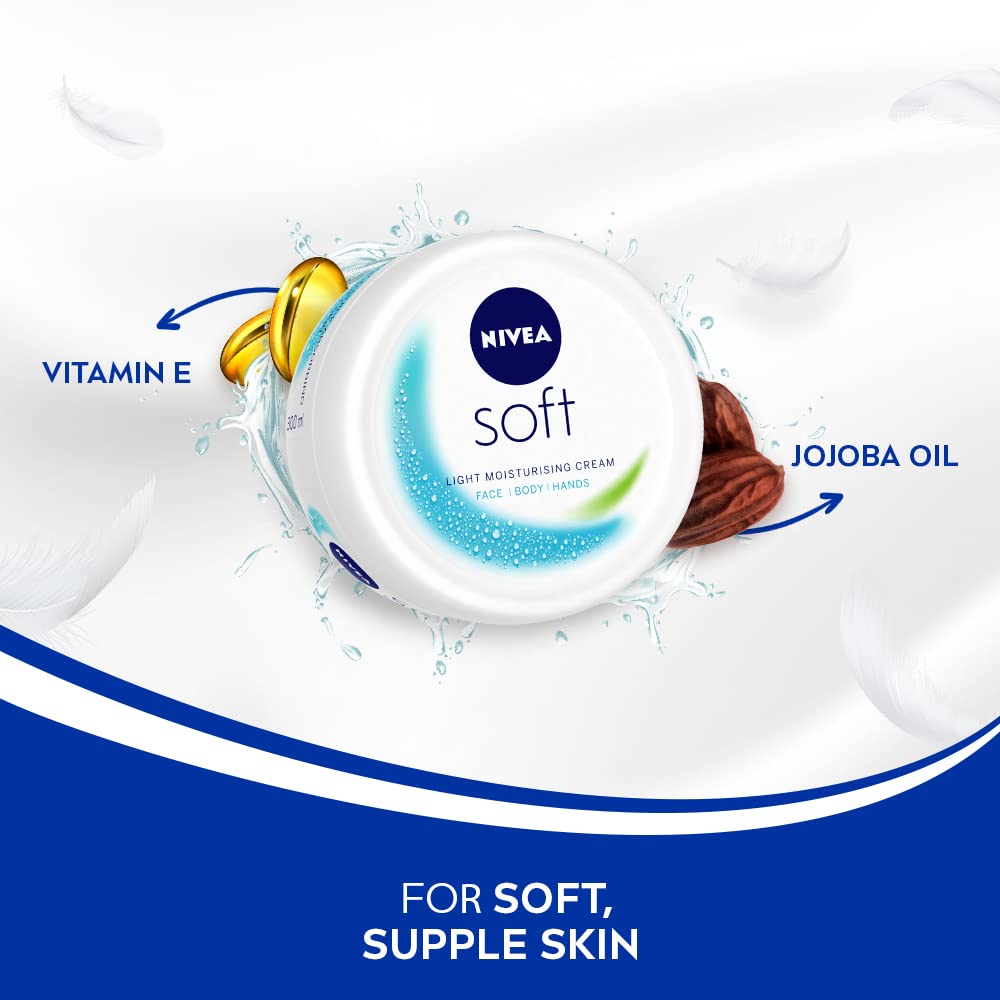 Nivea Soft Jar Moisturising Cream (50ml)